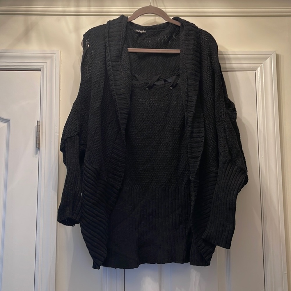 Express Laced Cardigan